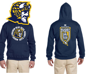 Mt. Lebanon Girls Rugby Pullover Hoodie