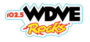 WDVE Rocks Sticker