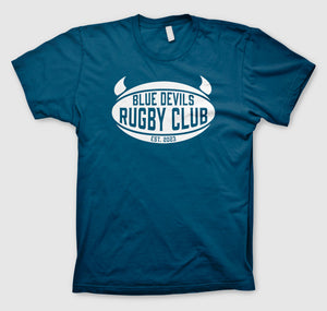 BDRC cool blue logo shirt