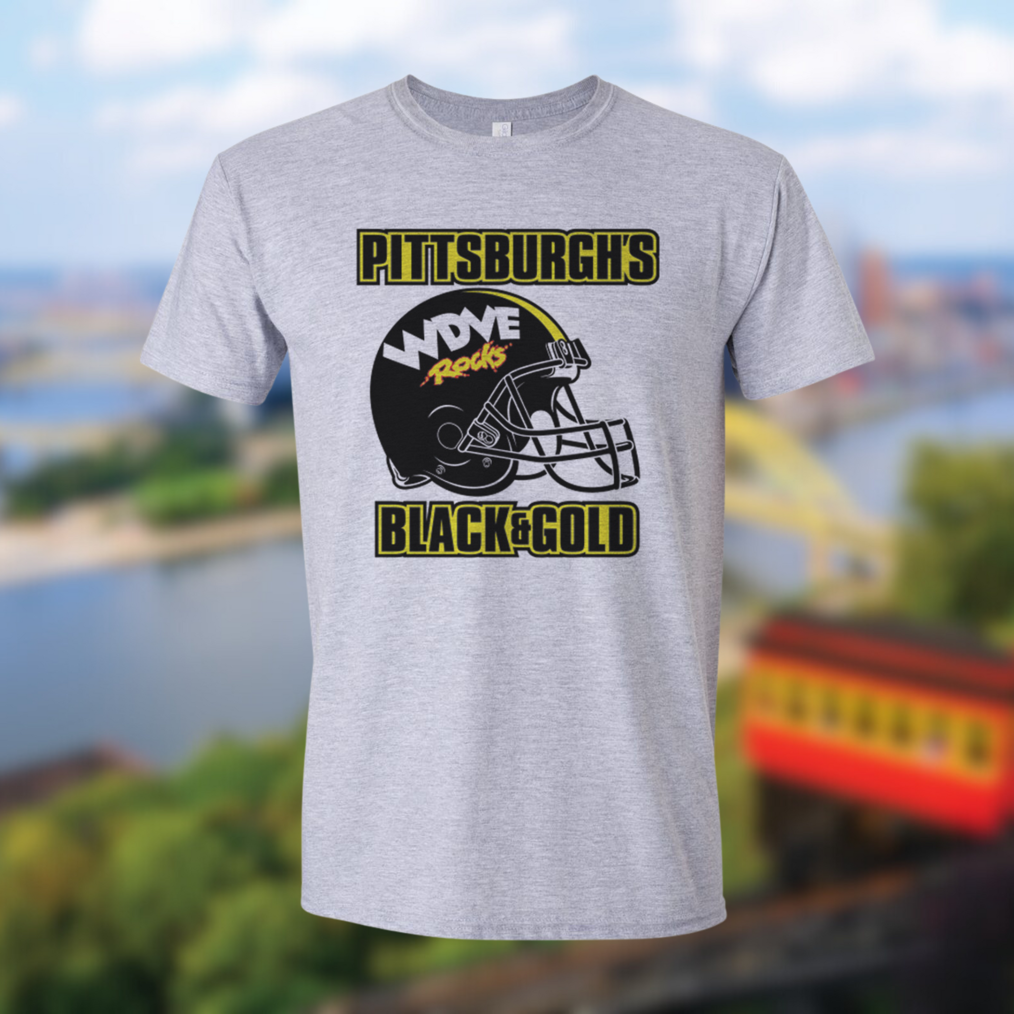 DVE Pittsburgh Black and Gold Shirt