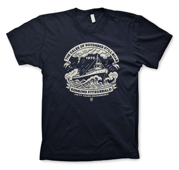 the shirt of the Edmund Fitzgerald