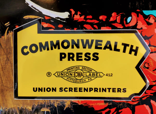 CWP PA Union Screenprinters Sticker