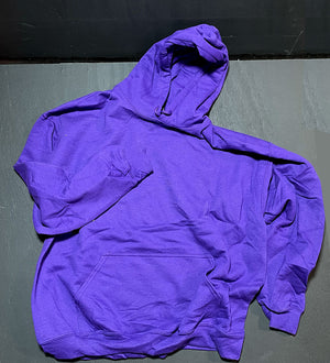 14 PURPLE GIldan Heavyweight pullover hoodies $10 ea