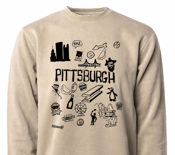 Pittsburgh Tray Crewneck