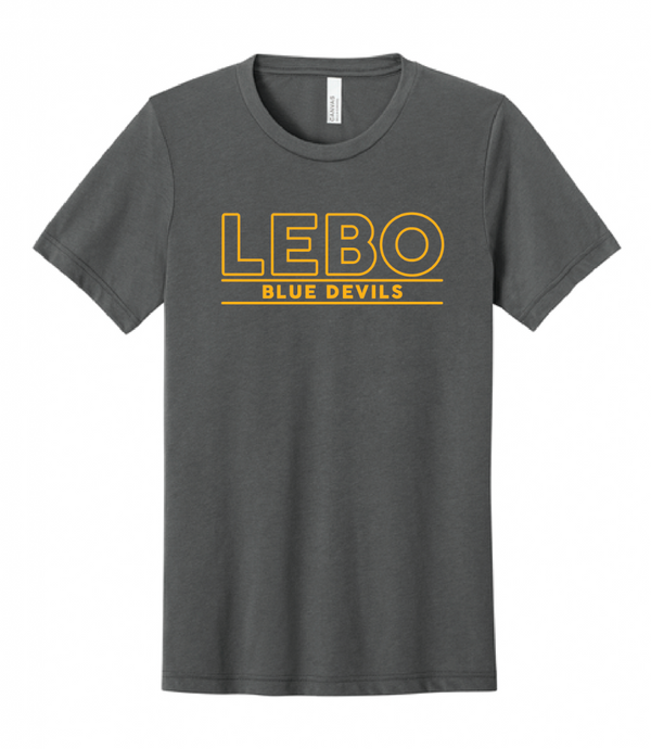 Lebo Blue Devils ADULT T-shirt