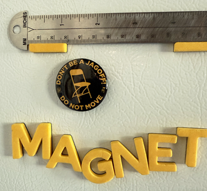 Parking chair button Magnet