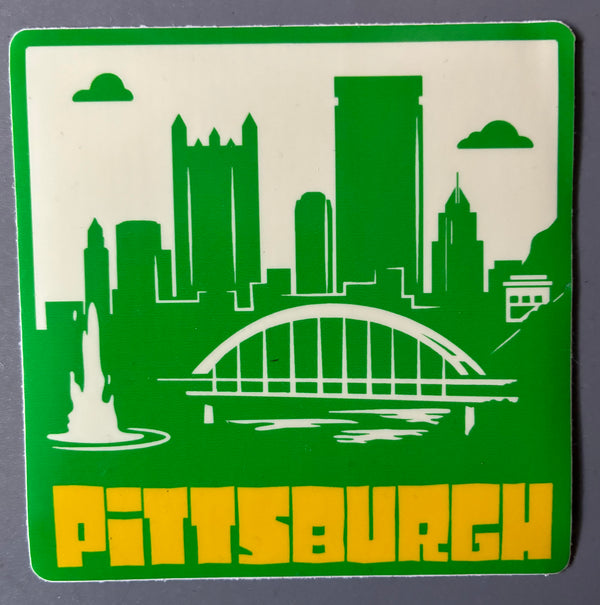 Pittsburgh City Scape Sticker