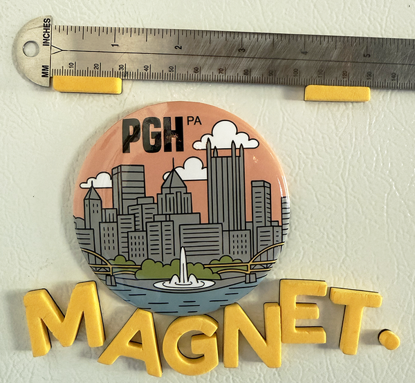 Pittsburgh Skyline Magnet