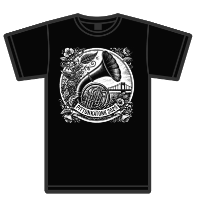 Pittonkatonk 2025 BLACK Tshirt