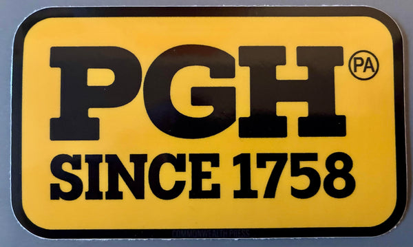 PGH Since 1758 Sticker