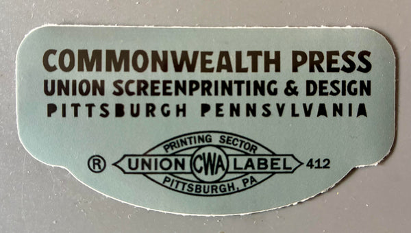CWP Small Union Tag sticker