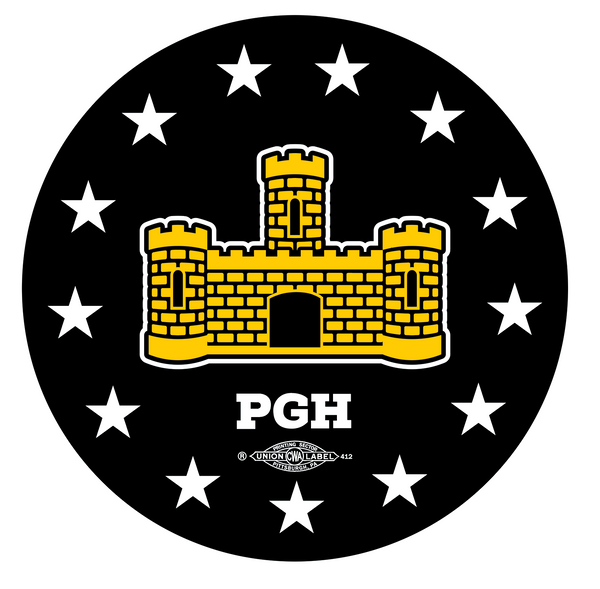 Pittsburgh City Icon Sticker