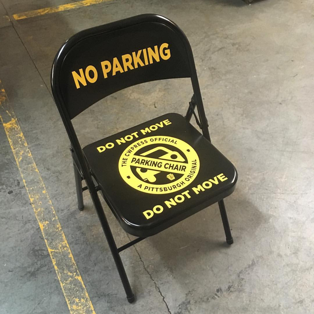 pittsburgh parking chair