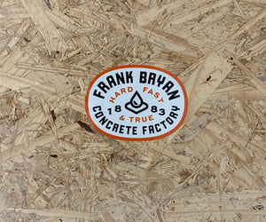 Frank Bryan 1883 Sticker