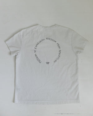 Feel Free White T-shirt