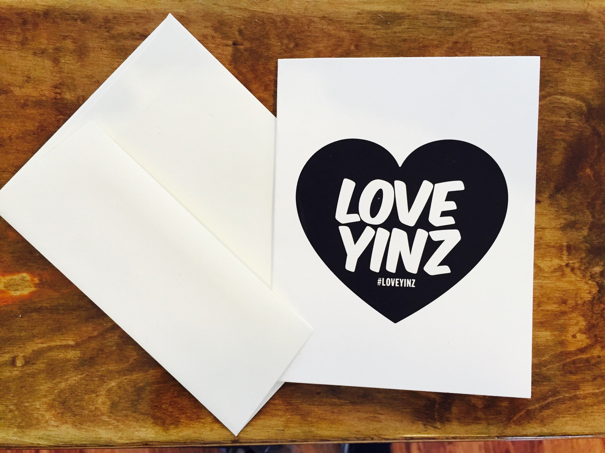 Love Yinz Greeting Card