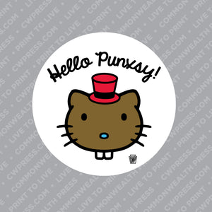Hello Punxsy Sticker