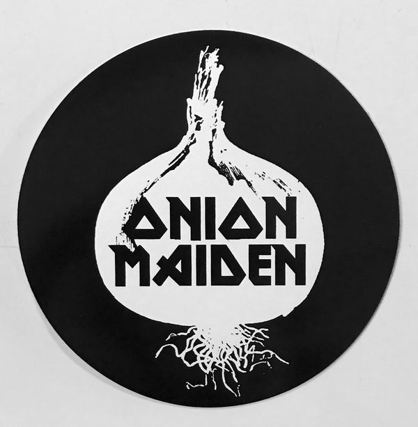 Onion Maiden Circle Sticker