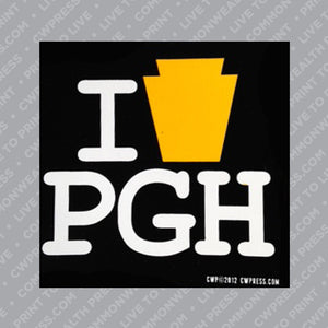 I Keystone Pgh Sticker