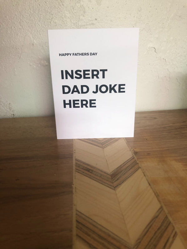Insert Dad Joke Card
