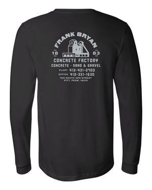 Frank Bryan Logo Black Longsleeve