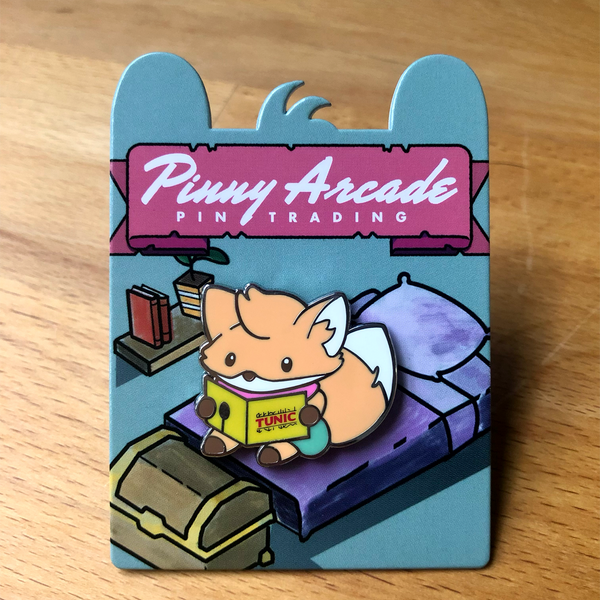 TUNIC Manual Labour Pinny Arcade Enamel Pin