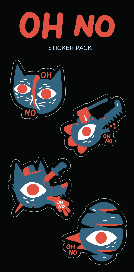 Oh No! Sticker Pack