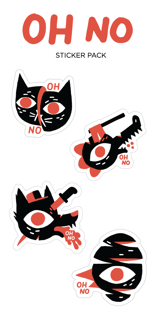 Oh No! Sticker Pack