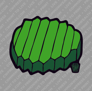 Pickle Chip Sticker