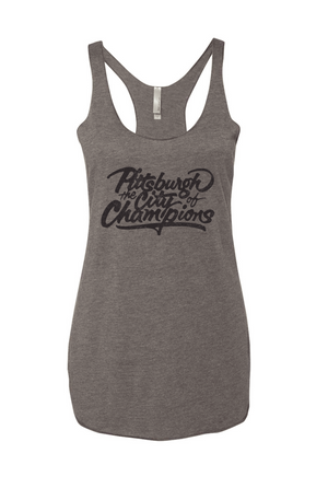 Pittsburgh the City of Champions Tank