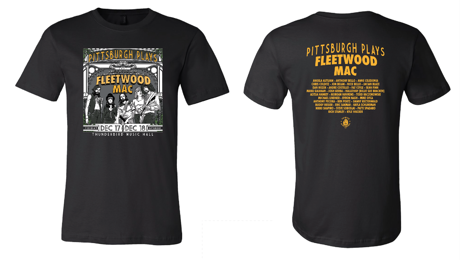 Fleetwood mac concert t shirts sales