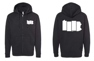 PA Black Flag Zip Up