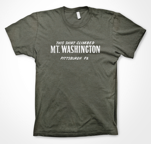 This Shirt Climbed Mt. Washington