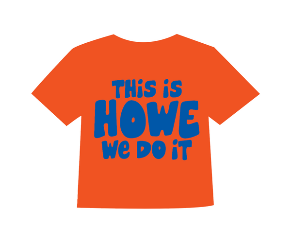 This is Howe We Do It Tshirt Shaped Sticker