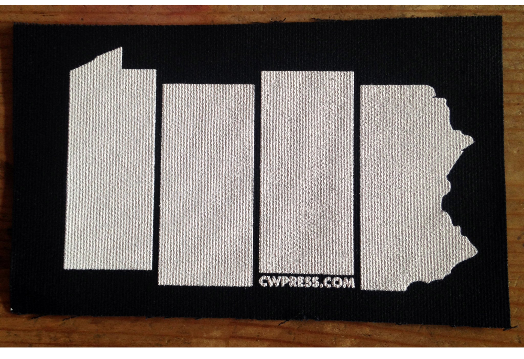 ChallengeCoinUSA Patch: Flag - Black Flag. For your patch project call  928.202.0992