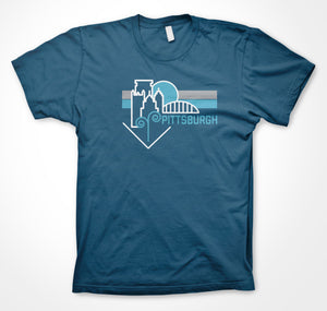 our blue pittsburgh shirt