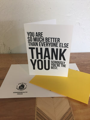 Thank You Card