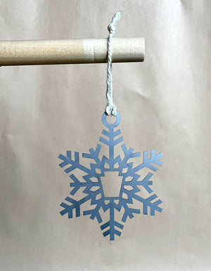Keystone Snowflake  Industrial  Christmas Holiday Ornament