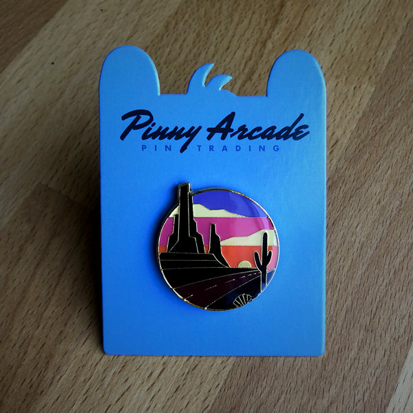 Overland The Last Roadtrip Pinny Arcade Enamel Pin