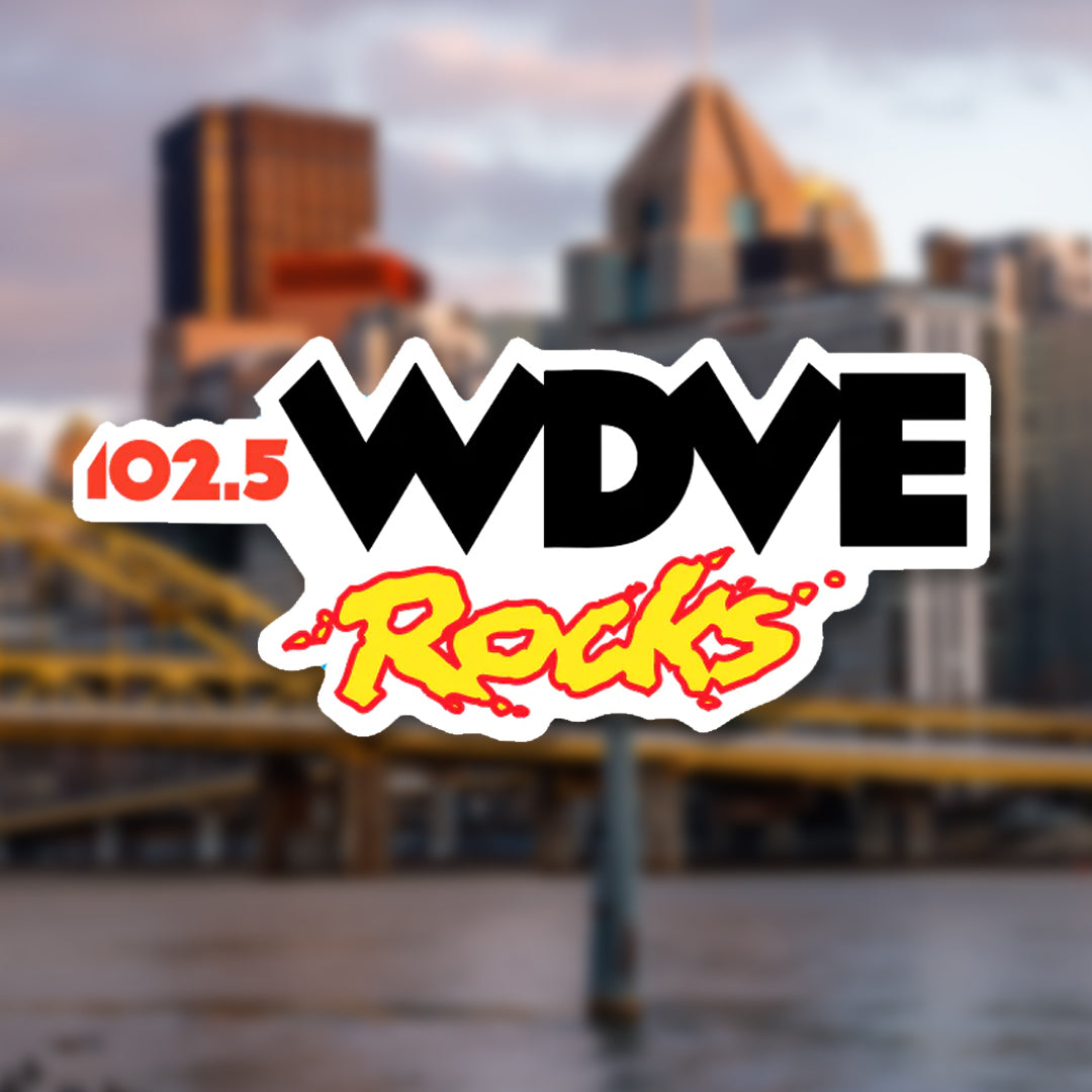 WDVE Rocks Sticker - cwpress