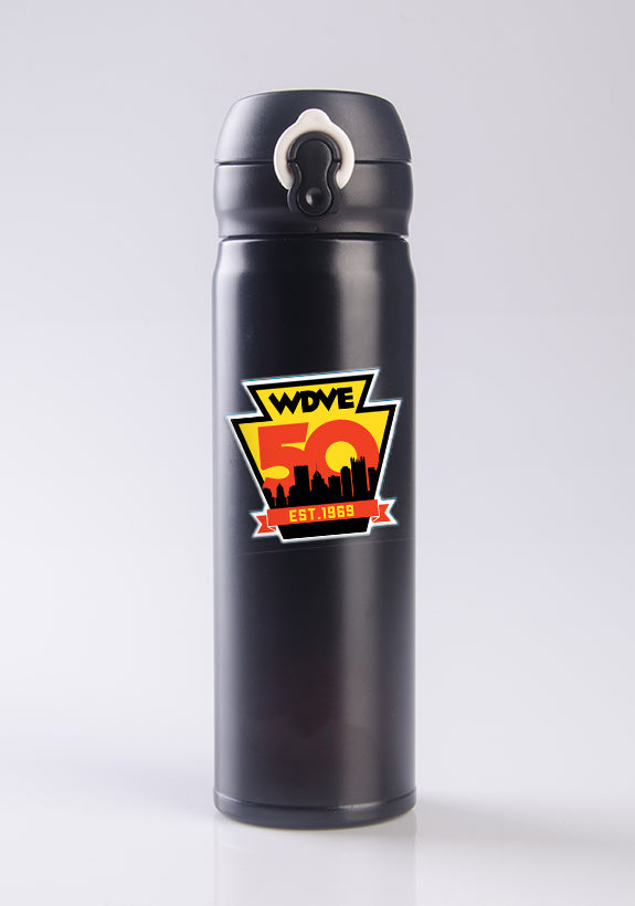 WDVE 50th Anniversary Sticker - cwpress